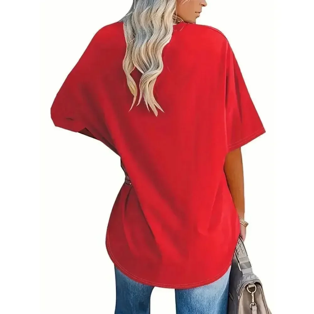 NWT Gorgeous 2XL Red Angry Black Cat Drinking Coffee Print Short Sleeve T Shirt